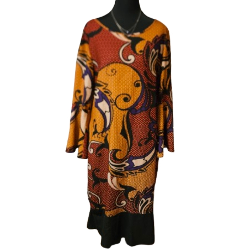 New York & Company Stretch Women's Small Multicolor Shift Dress